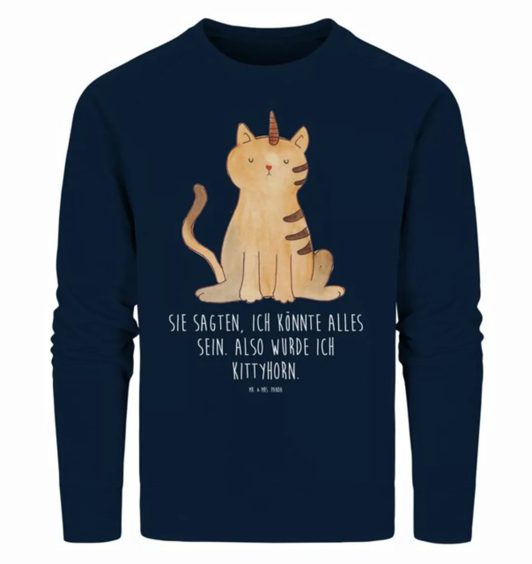 Mr. & Mrs. Panda Longpullover Größe XL Einhorn Katze - French Navy - Gesche günstig online kaufen