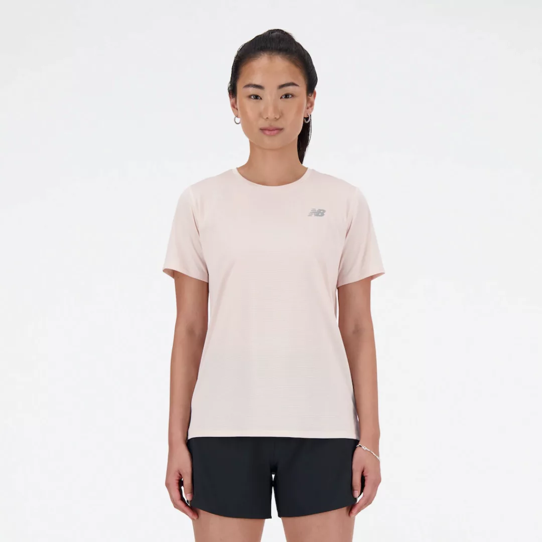 New Balance Laufshirt WOMENS RUNNING S/S TOP mit Markenlogo günstig online kaufen