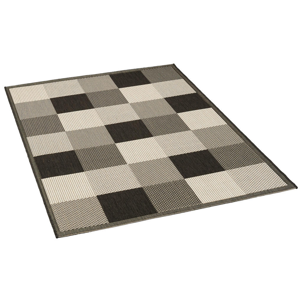 Webteppich Ambiente schwarz B/L: ca. 160x230 cm günstig online kaufen