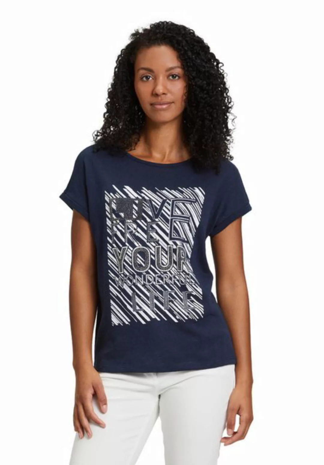 Betty Barclay T-Shirt mit Placement (1-tlg) Glitzersteine günstig online kaufen