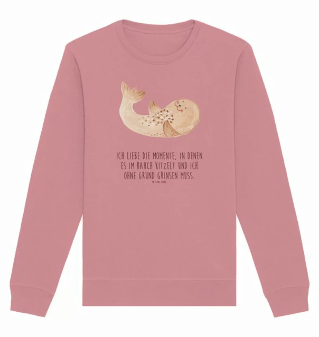 Mr. & Mrs. Panda Longpullover Größe L Robbe Liegen - Canyon Pink - Geschenk günstig online kaufen