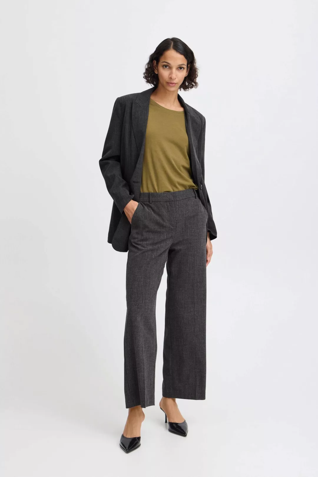 b.young Stoffhose BYDANTA WIDE LEG PANTS modische Stoffhose günstig online kaufen