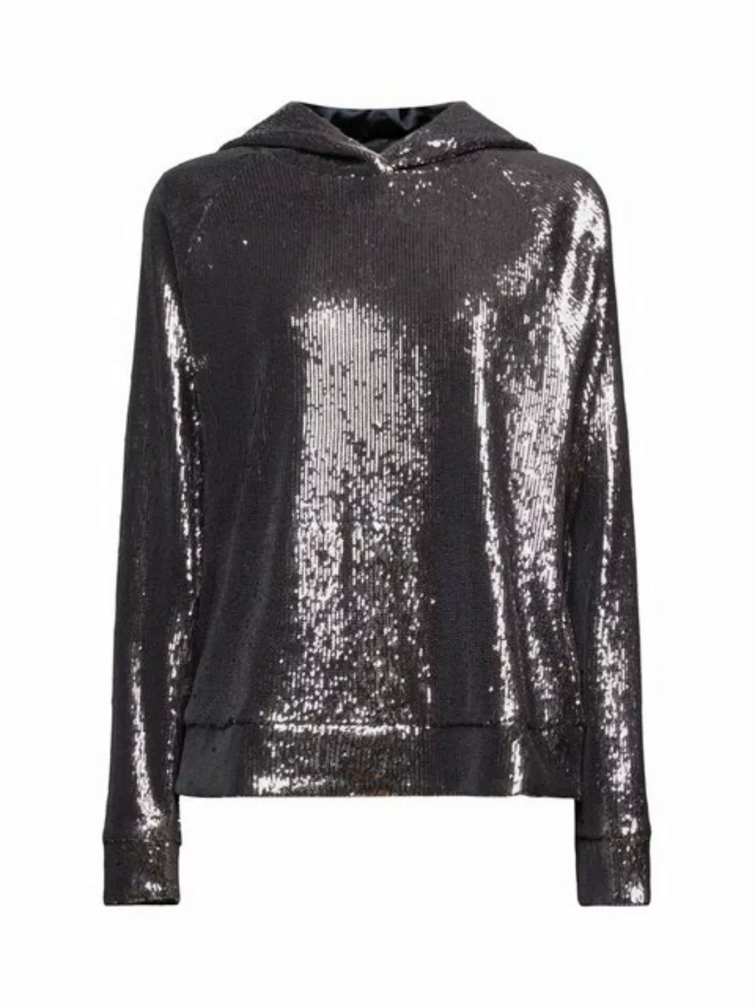 Esprit Sweatshirt Hoodie mit Pailletten (1-tlg) günstig online kaufen