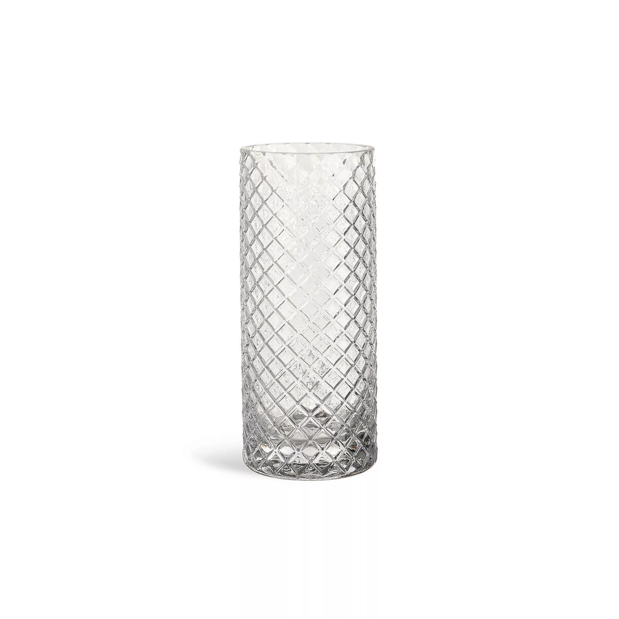 Teelichtglas RAUTE ca.7,5x18cm, klar günstig online kaufen