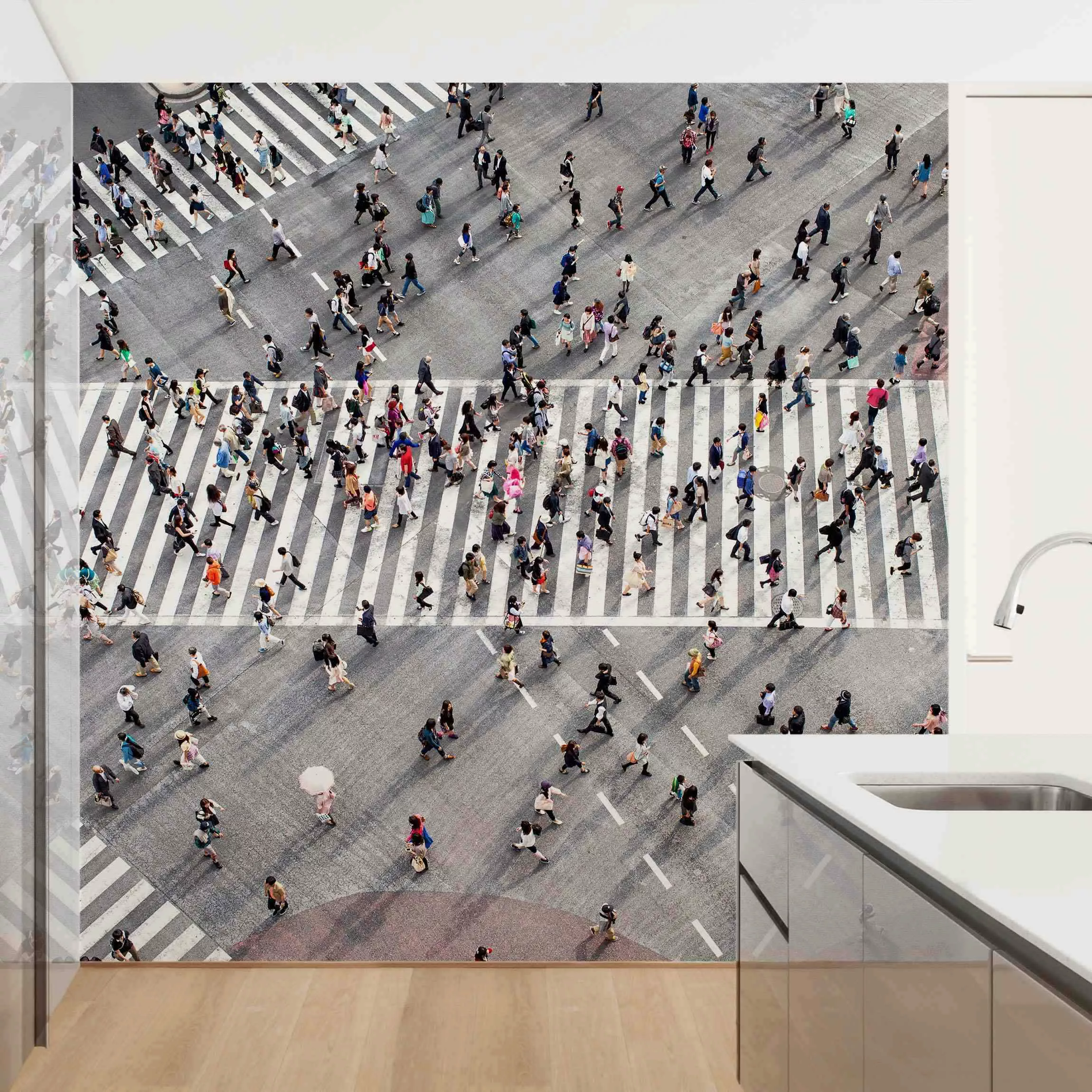 Fototapete Shibuya Crossing in Tokio günstig online kaufen