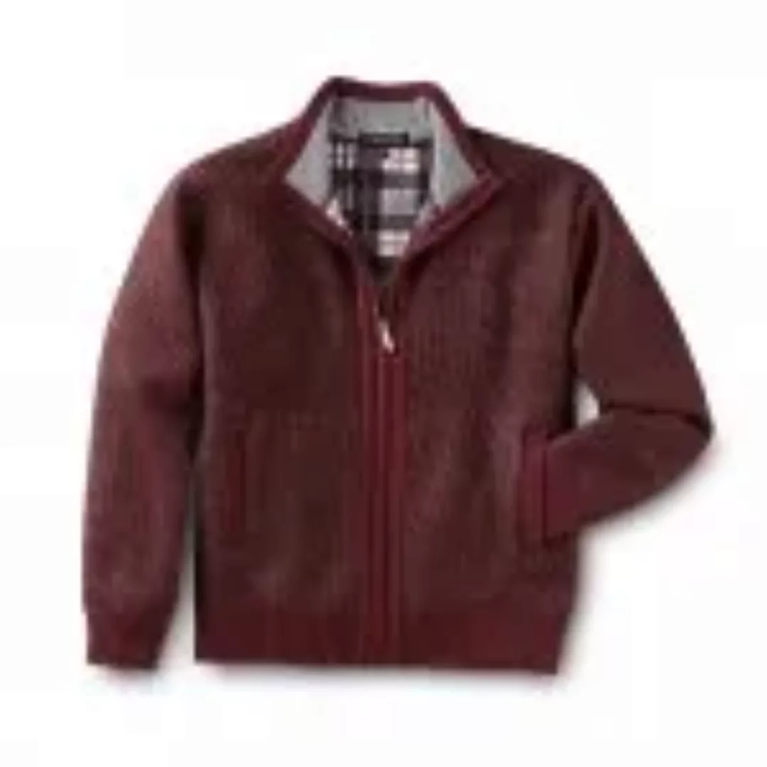 Thermo Strickjacke, bordeaux günstig online kaufen