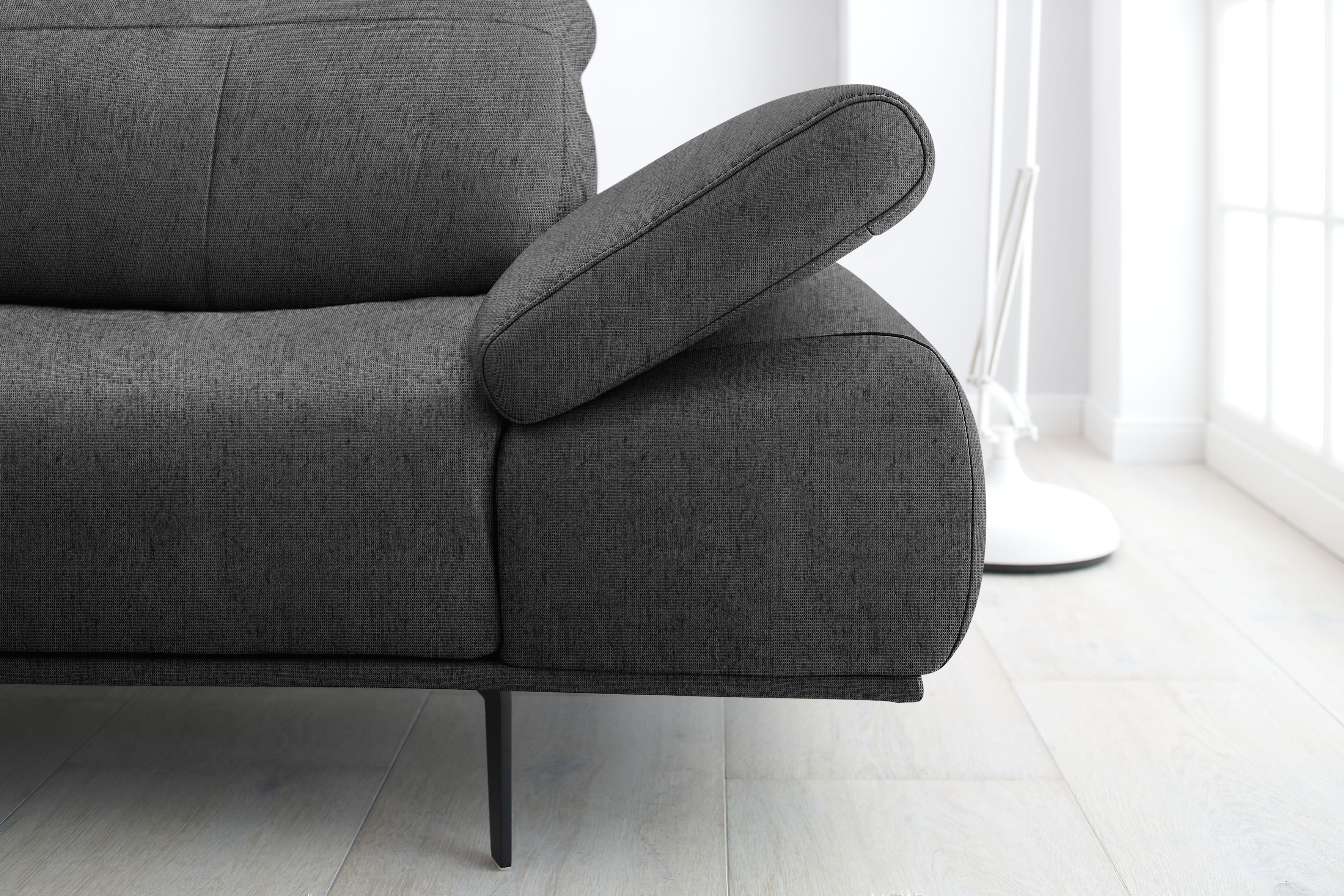 W.SCHILLIG Ecksofa "levi, Designsofa, elegant und zeitlos, bequem, L-Form", günstig online kaufen