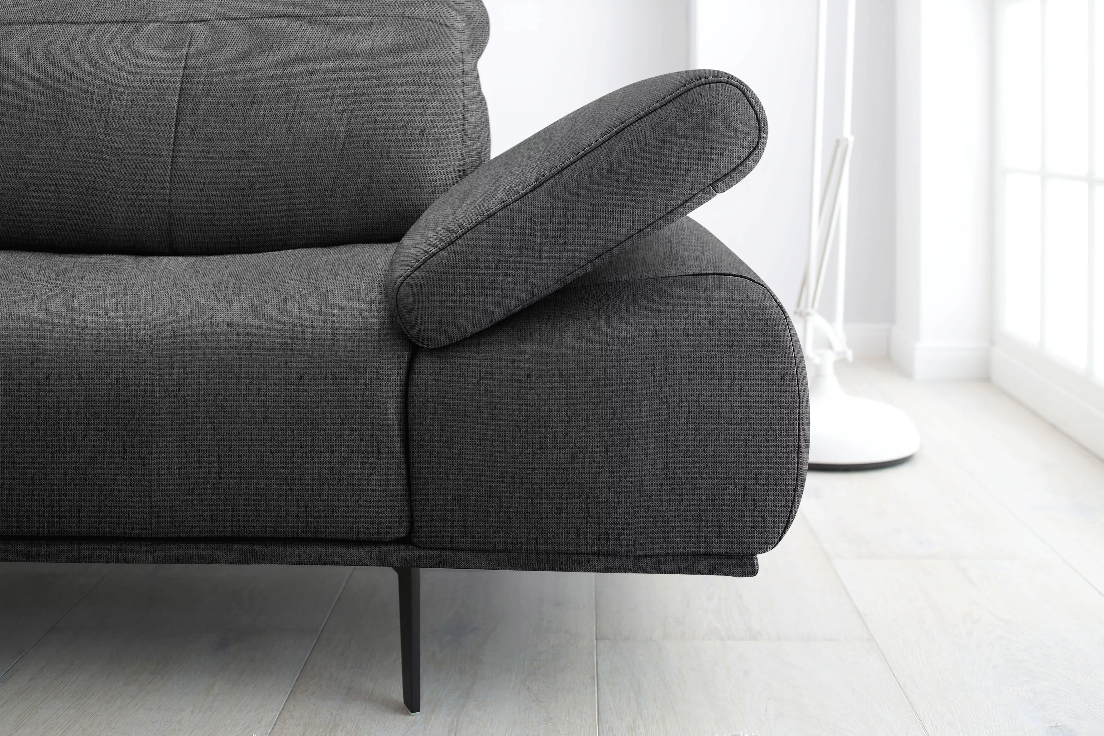 W.SCHILLIG Ecksofa "levi, Designsofa, elegant und zeitlos, bequem, L-Form", günstig online kaufen