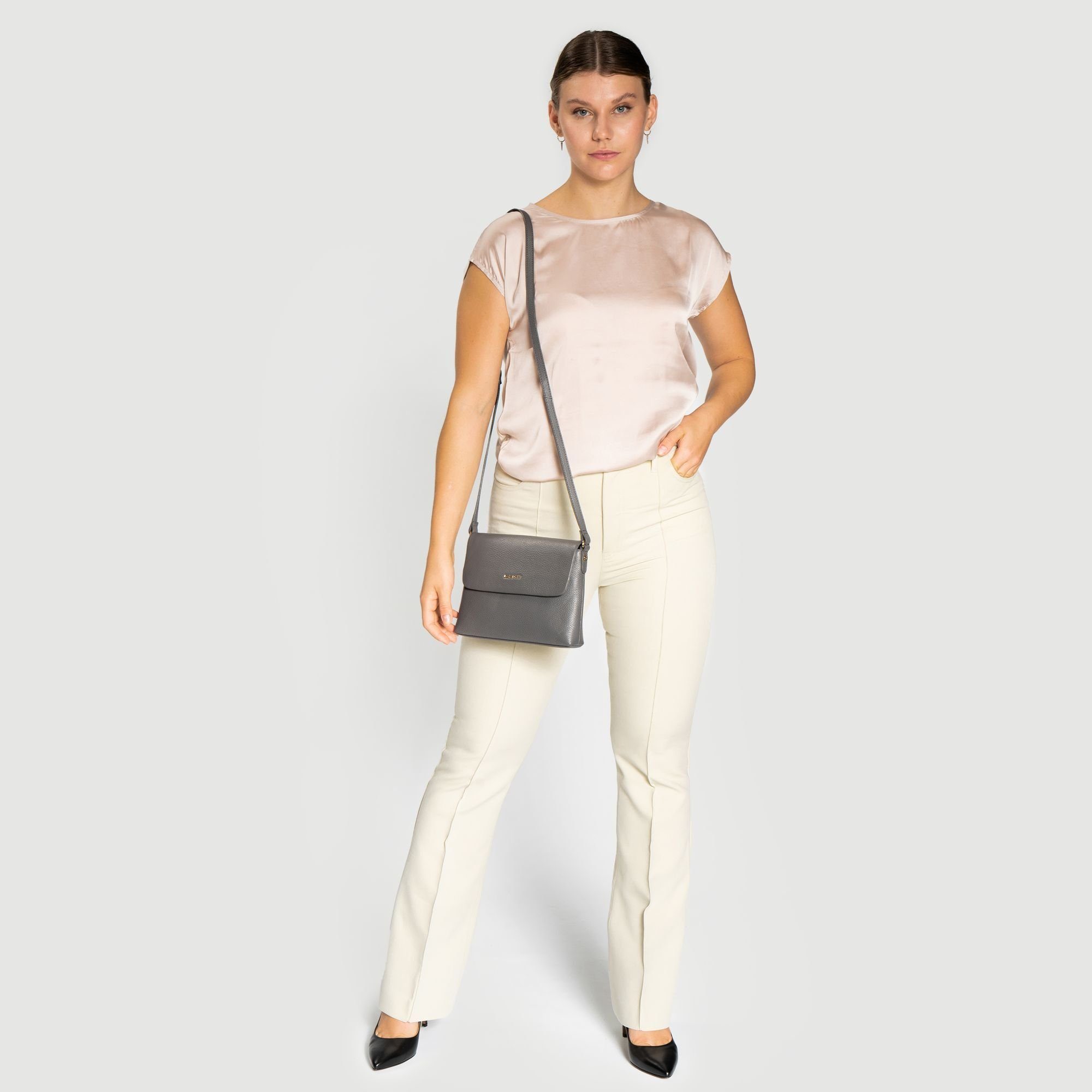 Lazarotti Umhängetasche Bologna Leather, aus echtem günstig online kaufen