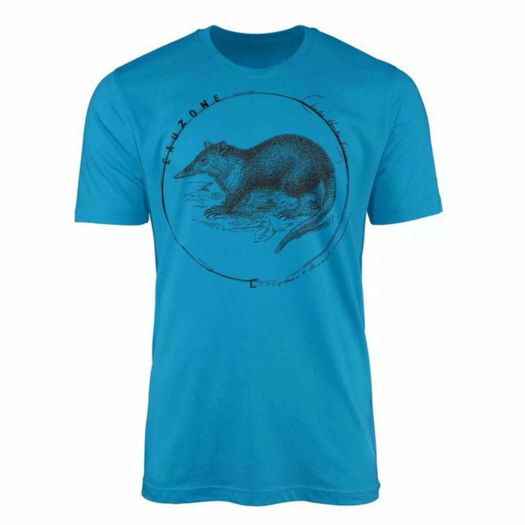 Sinus Art T-Shirt Evolution Herren T-Shirt Spitzmaus günstig online kaufen