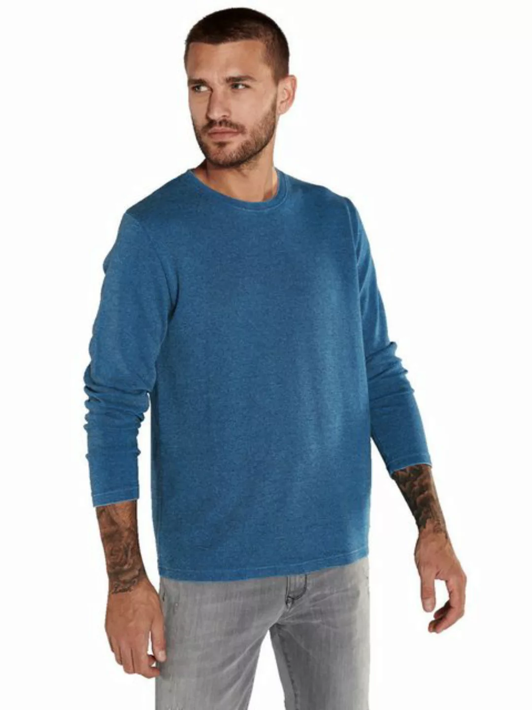 emilio adani Langarmshirt Langarm-Shirt slim fit günstig online kaufen