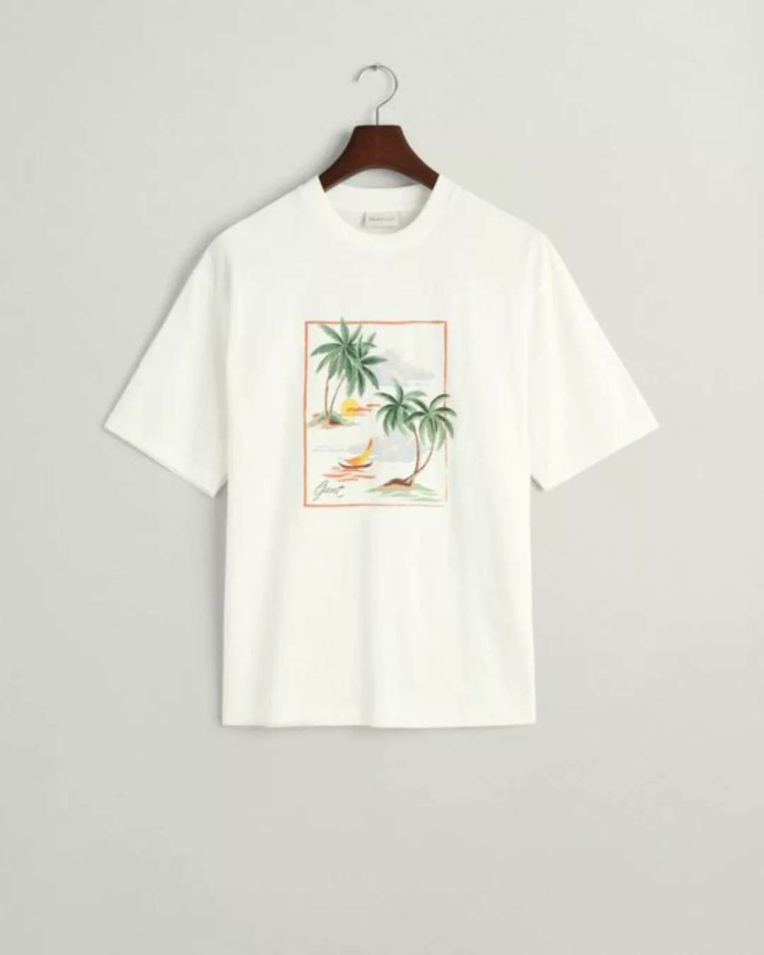 Gant T-Shirt GANT / He.T-Shirt / HAWAII PRINTED GRAPHIC SS T-SHIRT günstig online kaufen