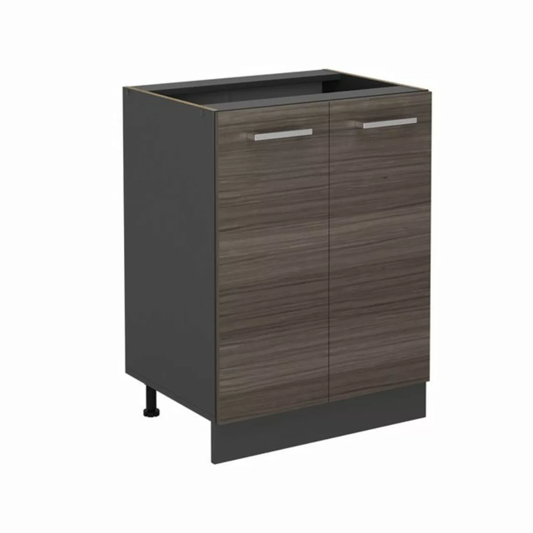 Vicco Unterschrank R-Line, Edelgrau/Anthrazit, 60 cm ohne Arbeitsplatte günstig online kaufen