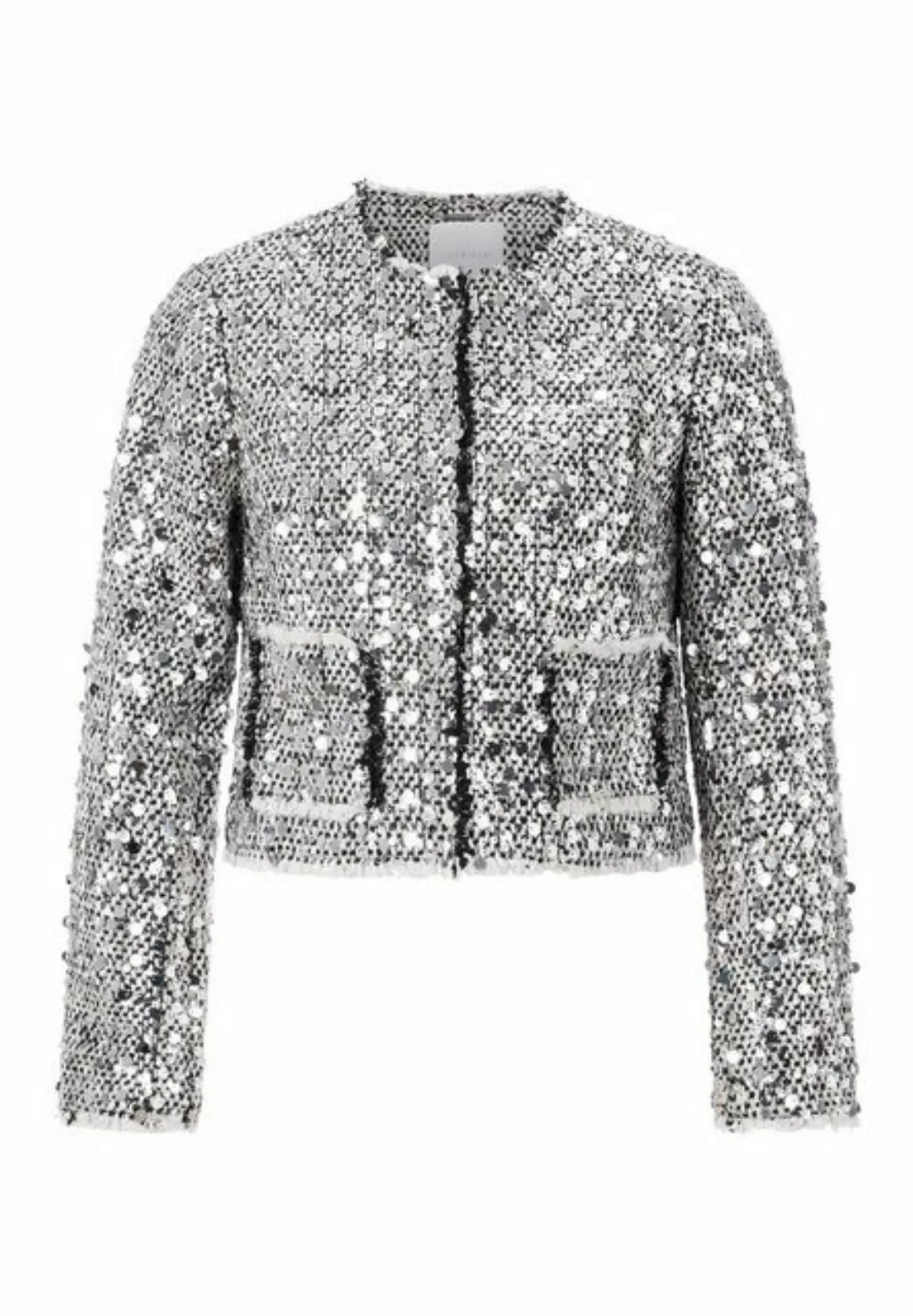 Rich & Royal Blusenblazer Damen Blazer mit Pailletten (1-tlg) günstig online kaufen