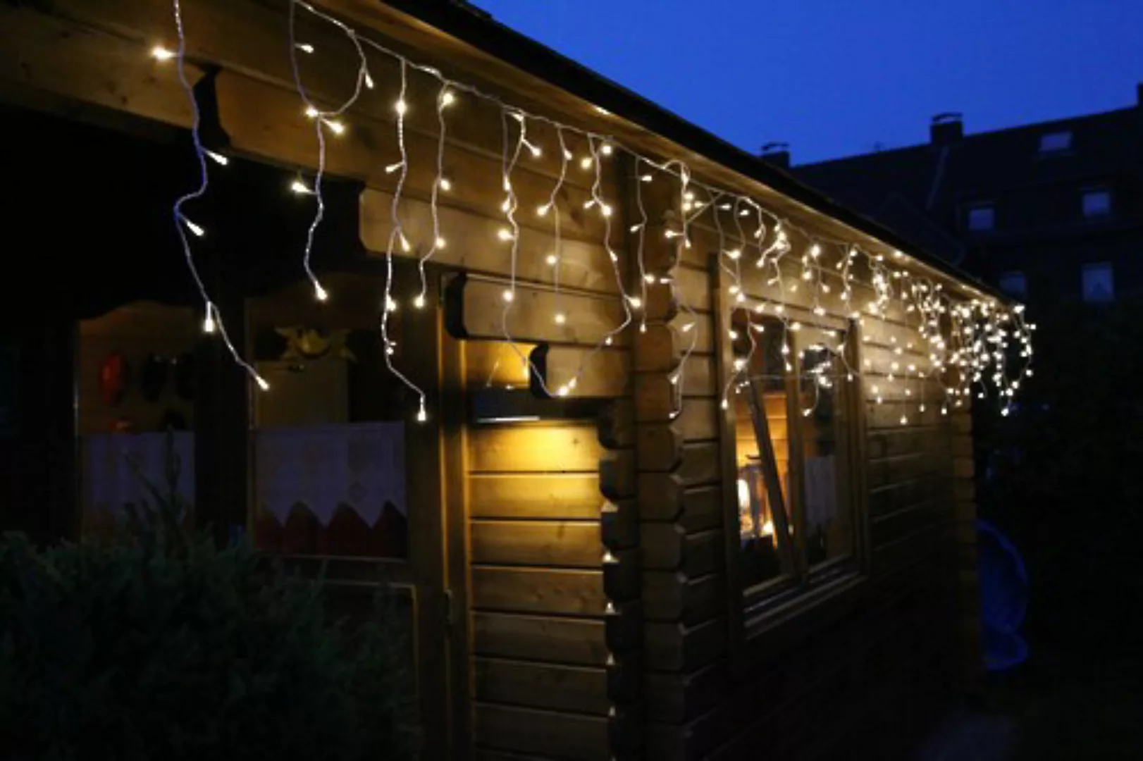 Star-Max LED-Lichterkette »Eisregen, Weihnachtsdeko aussen«, 240 St.-flammi günstig online kaufen