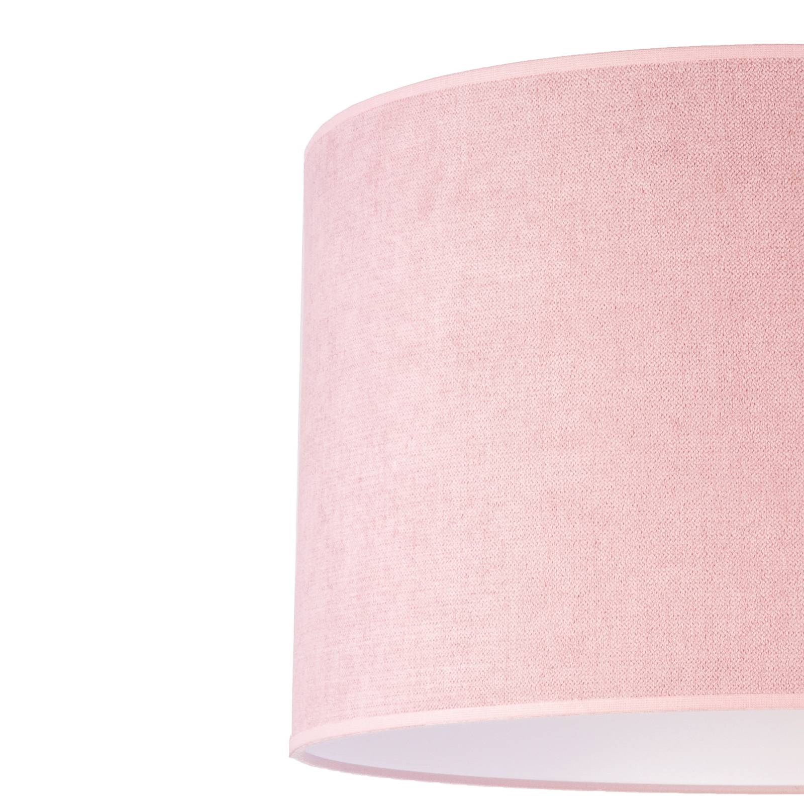 Tischlampe Pastell Roller Höhe 50cm rosa günstig online kaufen