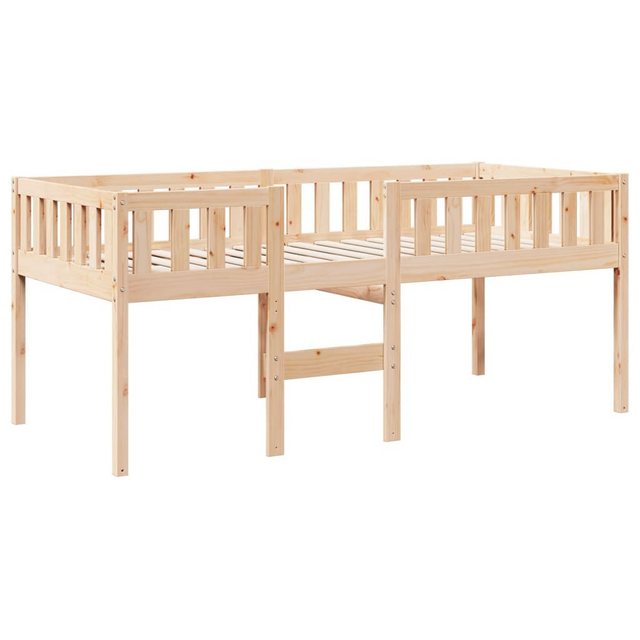 vidaXL Bett Kinderbett ohne Matratze 75x190 cm Massivholz Kiefer günstig online kaufen