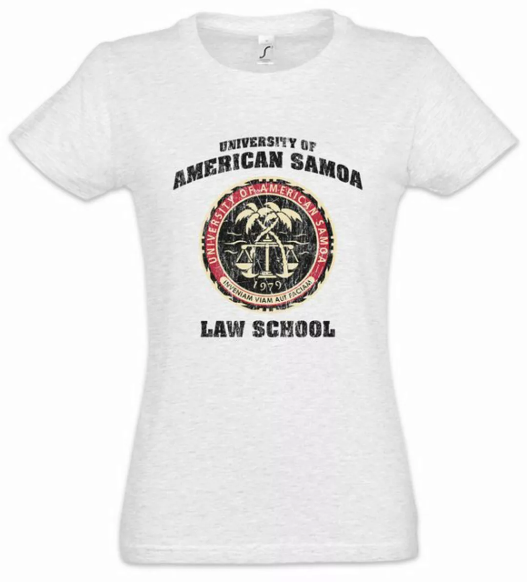 Urban Backwoods Print-Shirt University of American Samoa Damen T-Shirt Bett günstig online kaufen