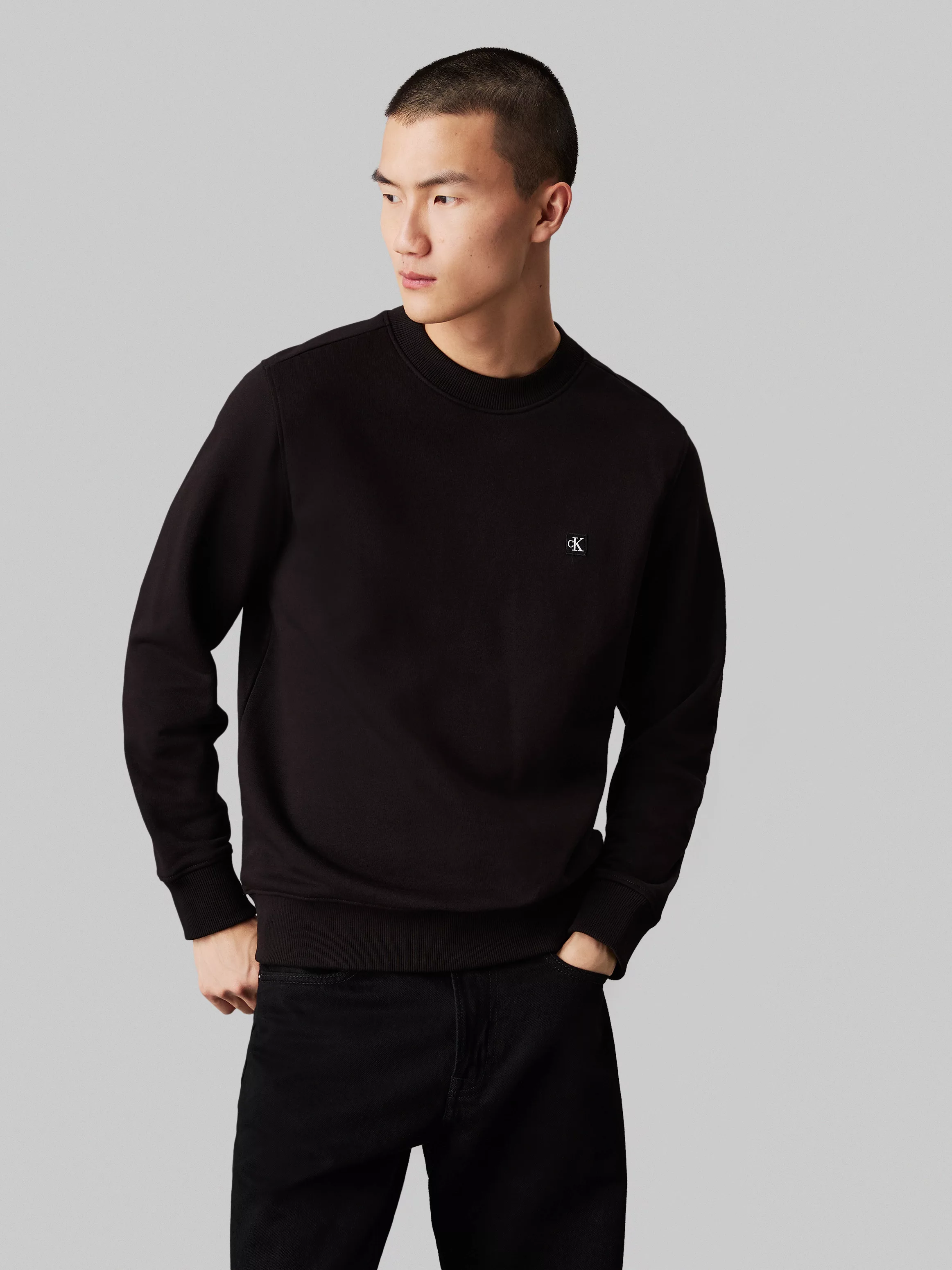 Calvin Klein Jeans Sweatshirt "CK EMBRO BADGE CREW NECK" günstig online kaufen