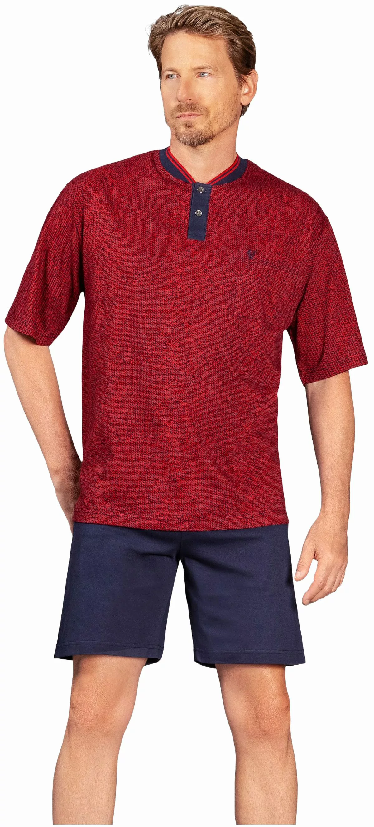 Hajo Shorty Herren Pyjama kurz (2 günstig online kaufen
