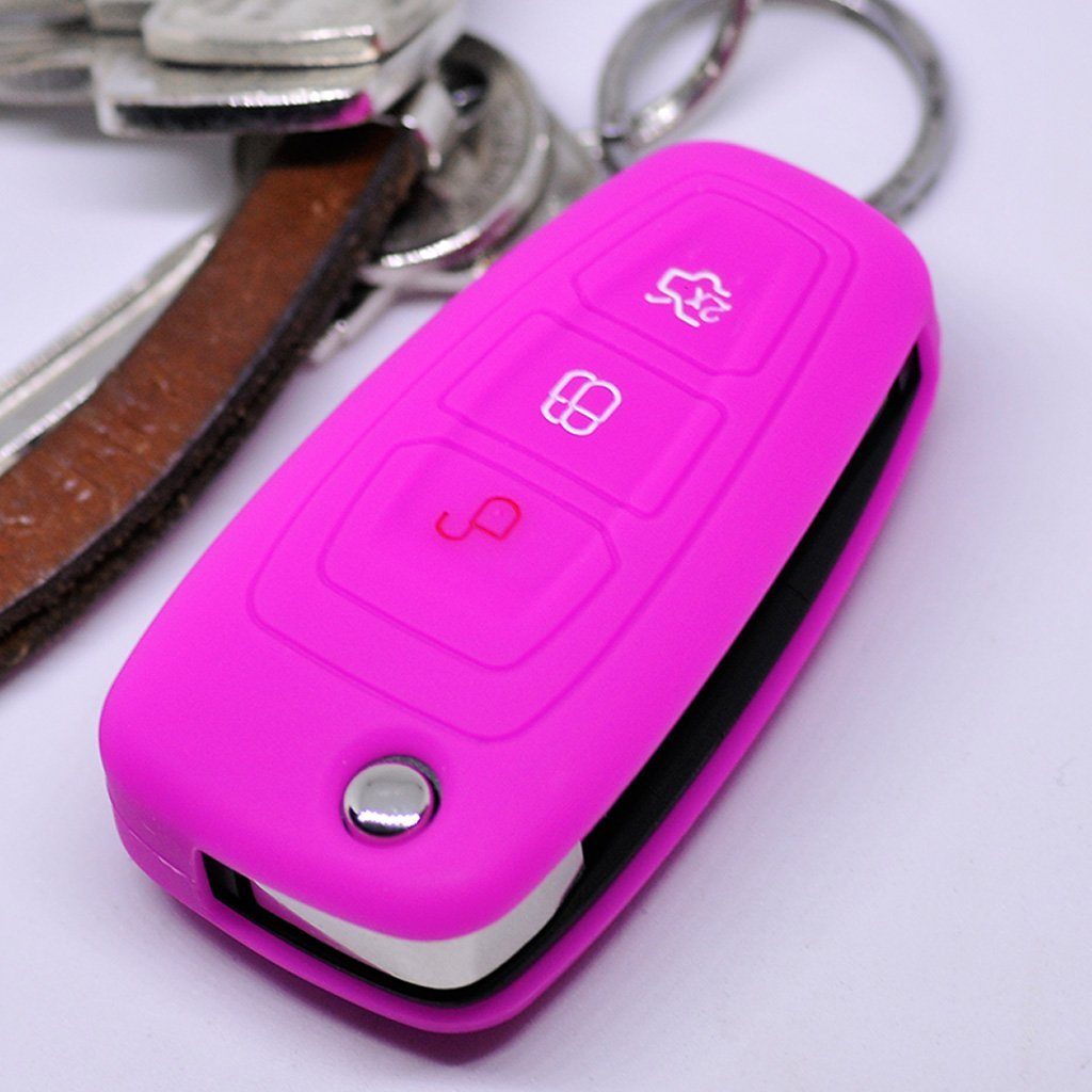 mt-key Schlüsseltasche Autoschlüssel Softcase Silikon Schutzhülle günstig online kaufen