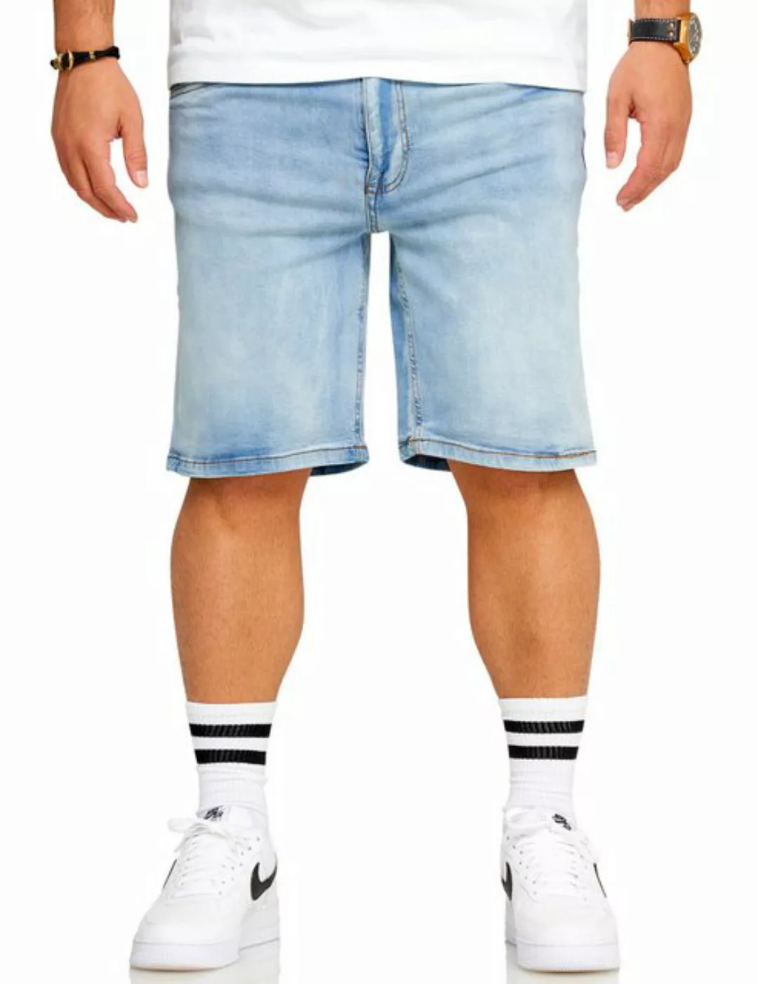 SOULSTAR Jeansshorts S2ALOJA Herren Kurze Hose Jeans Shorts Bermuda Stretch günstig online kaufen