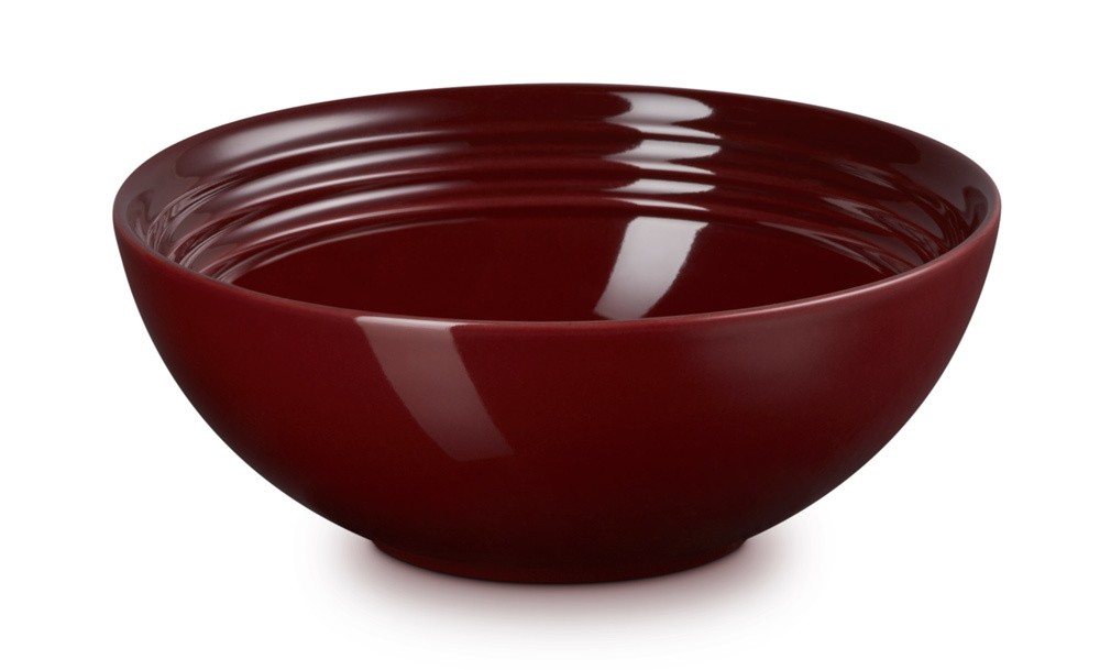 Le Creuset Müslischale Steinzeug Rhône Bordeaux-Rot 16cm günstig online kaufen