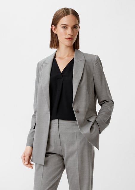 Comma Blusenblazer Blazer aus Wollmix günstig online kaufen