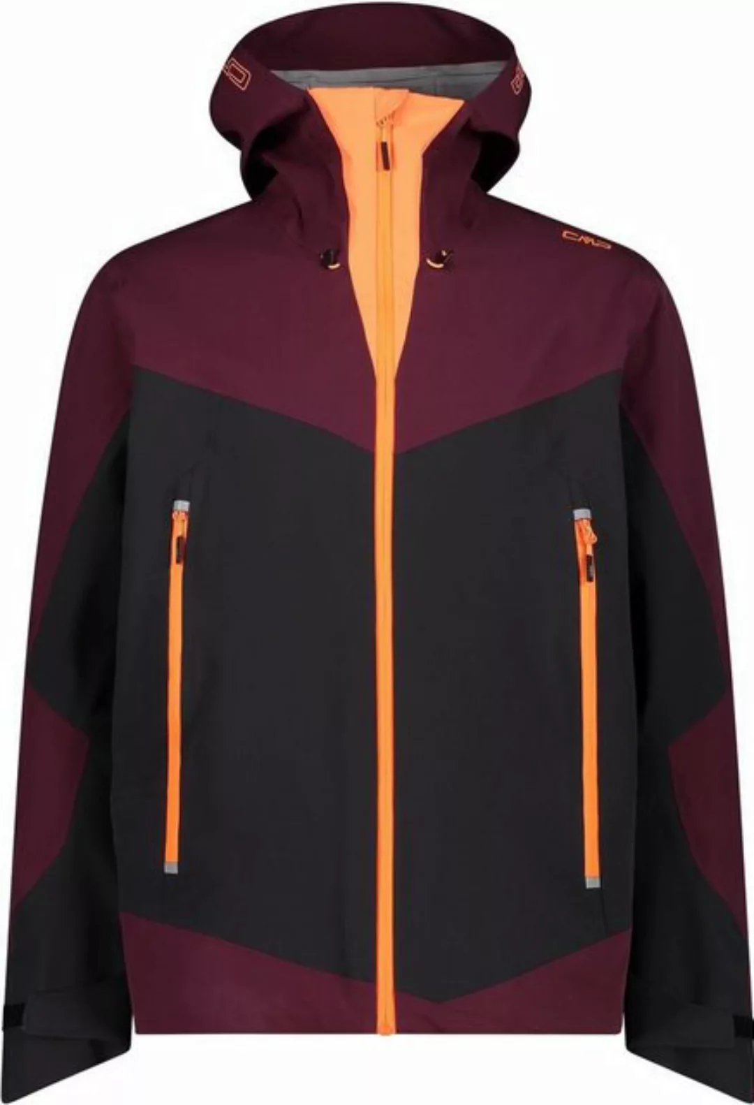 CMP Funktionsjacke MAN JACKET FIX HOOD BURGUNDY günstig online kaufen