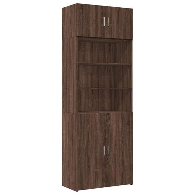 vidaXL Schrankmodule Hochschrank Eichen-Optik 80x42,5x225 cm Holzwerkstoff günstig online kaufen