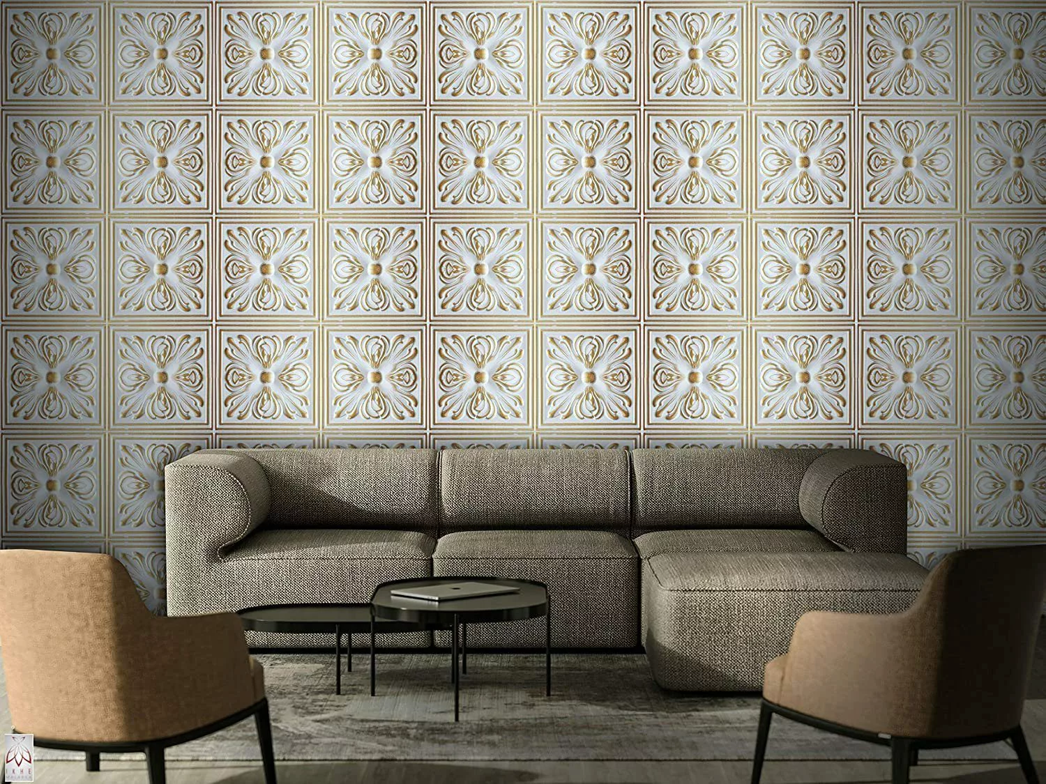 IKHEMalarka 3D Wandpaneel aus Polystyrol Styropor günstig online kaufen