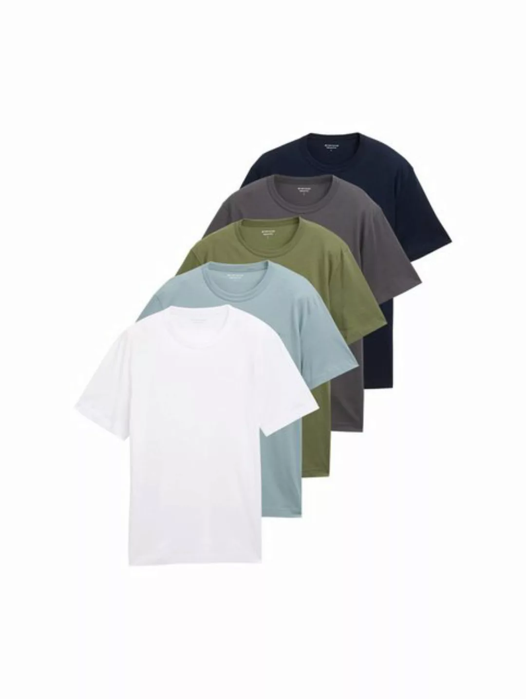 TOM TAILOR T-Shirt mit Logo Print günstig online kaufen