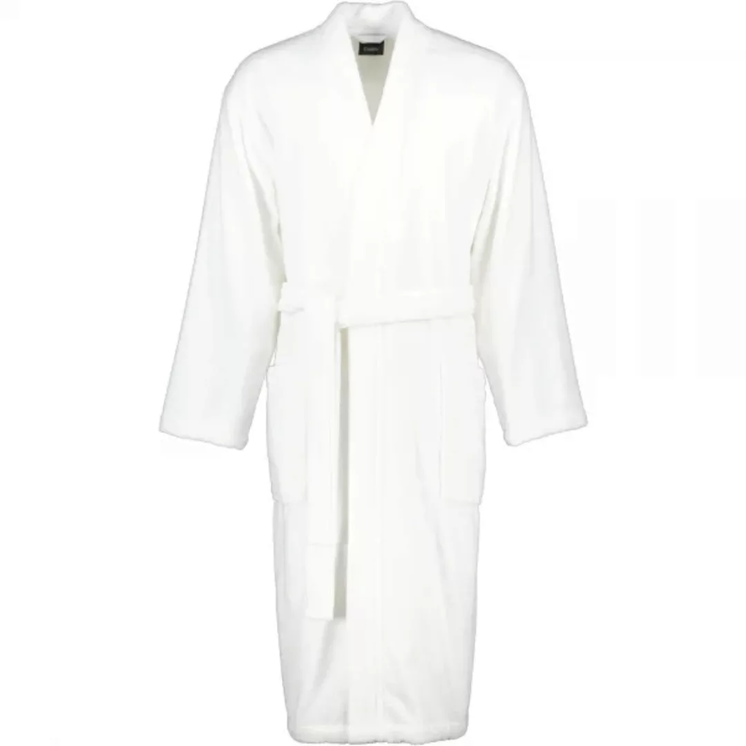 Cawö Home Herren Bademantel Kimono 828 - Farbe: weiß - 67 - XL günstig online kaufen