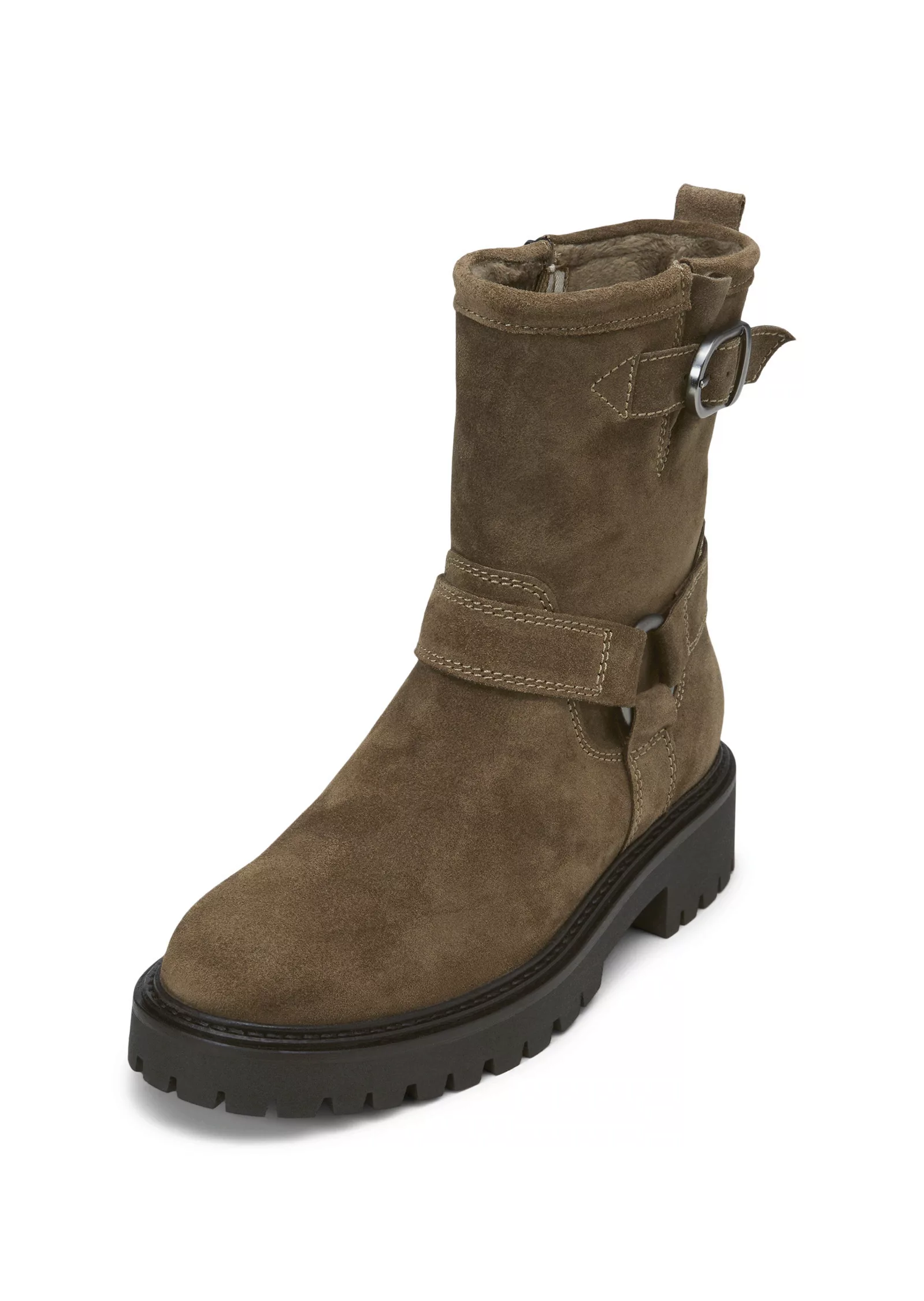 Marc OPolo Stiefelette "aus softem Veloursleder" günstig online kaufen