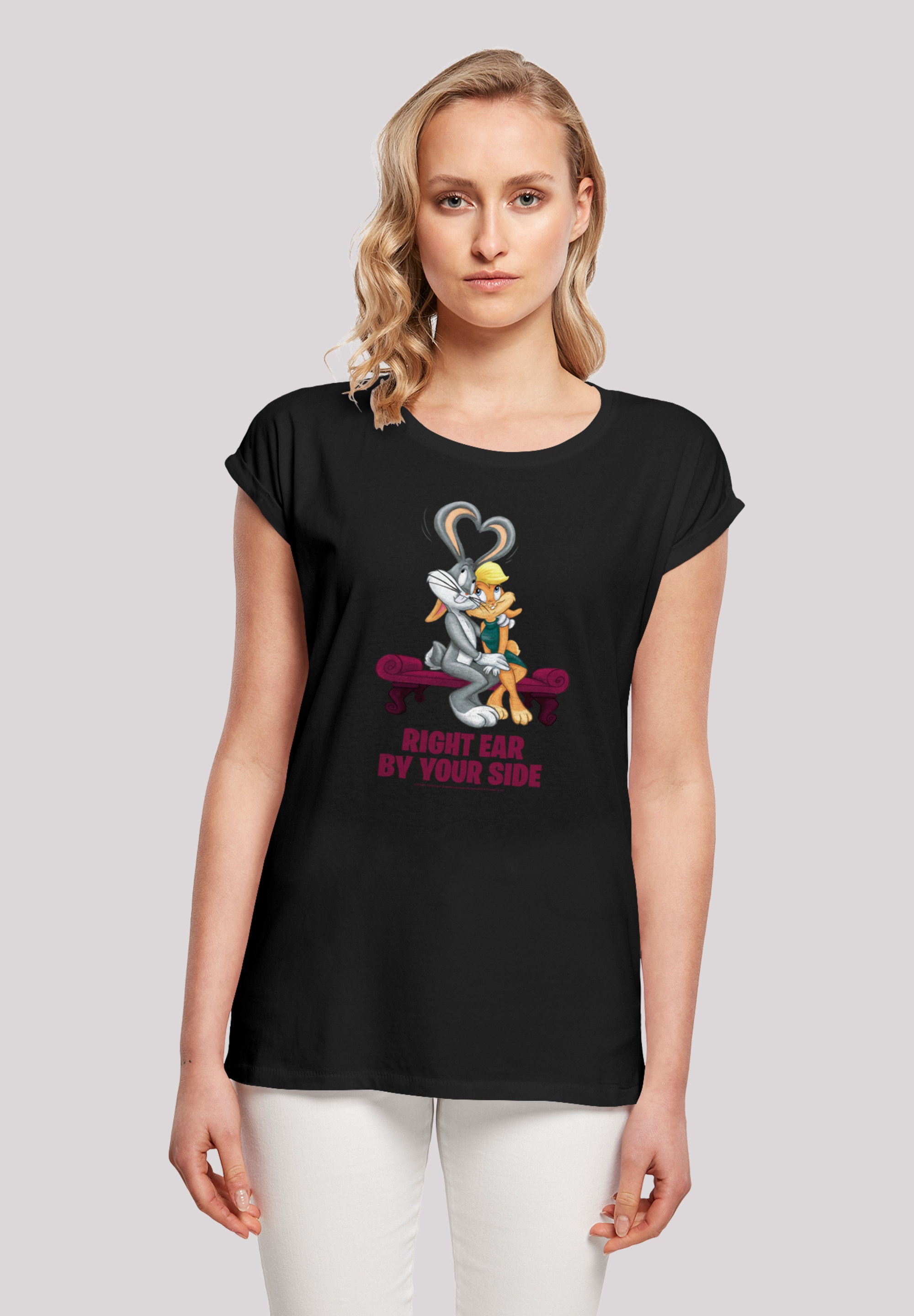 F4NT4STIC T-Shirt "Looney Tunes Bugs And Lola Valentines Cuddle", Print günstig online kaufen
