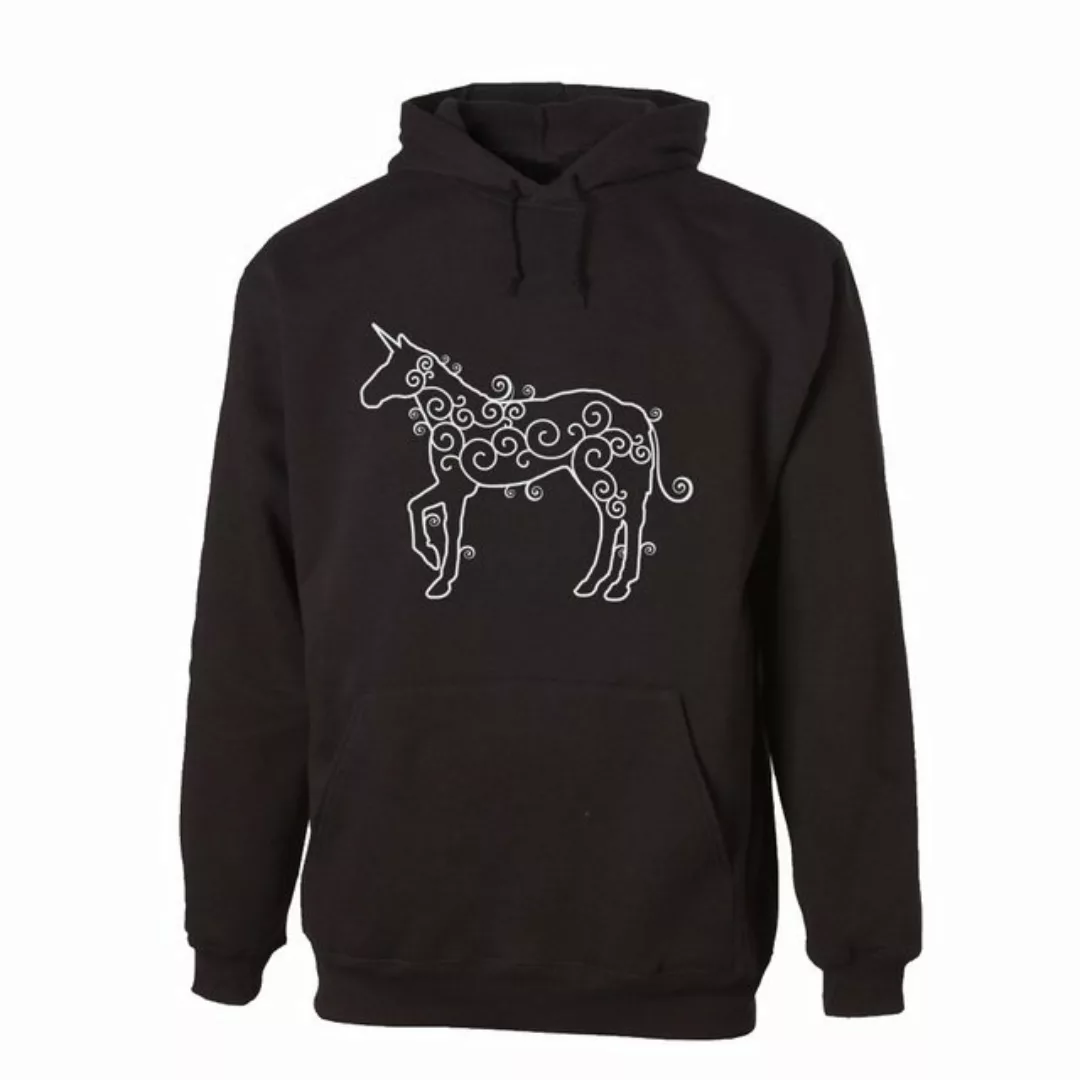 G-graphics Hoodie Tribaleinhorn Unisex mit trendigem Frontprint mit Motiv günstig online kaufen