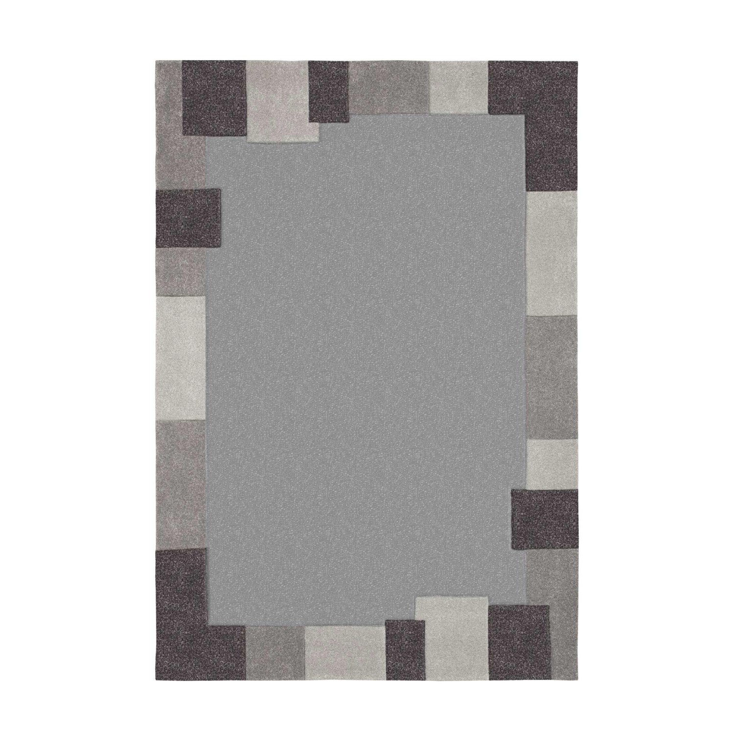 MeGusta Kurzflor Teppich Taupe - Grau 70x140 cm Dolores günstig online kaufen