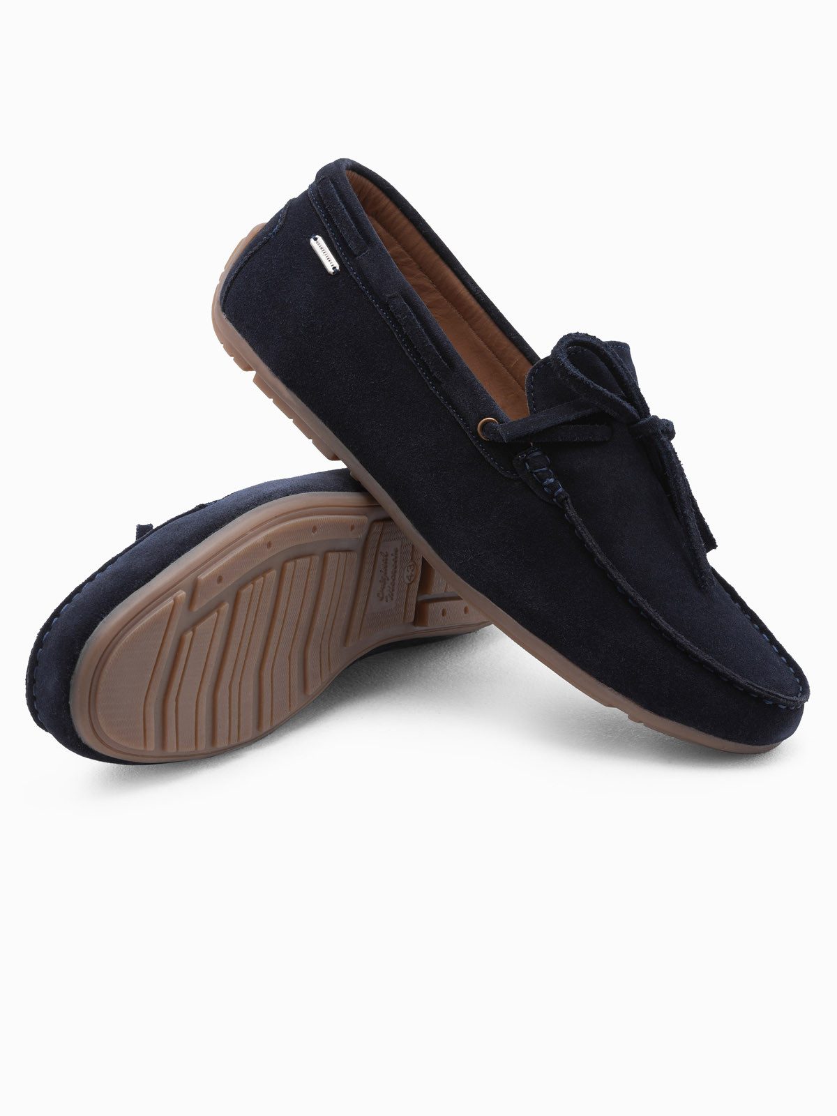 OMBRE Herren Leder Mokassin Schuhe mit günstig online kaufen