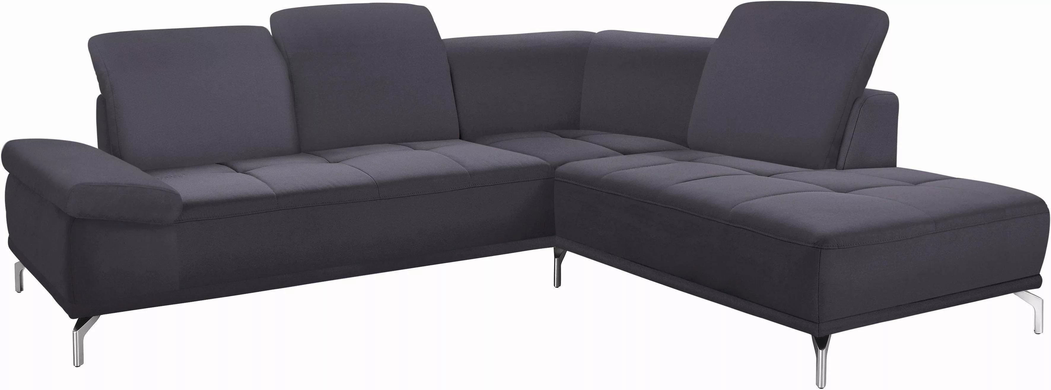 Places of Style Ecksofa "Caluna", Inkl.Sitztiefenverstellung, wahlweise mit günstig online kaufen