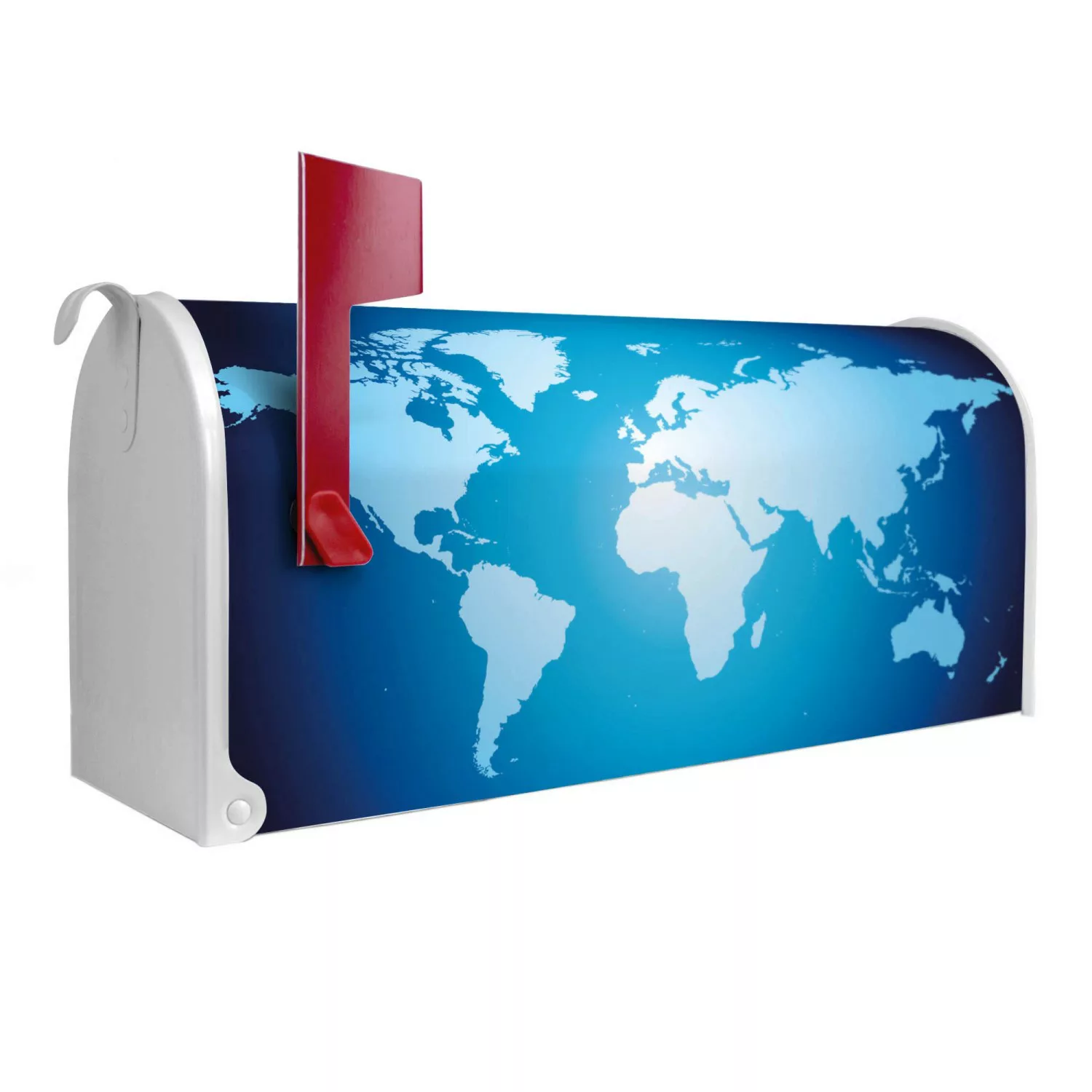 Banjado Amerikanischer Briefkasten Weiß 48x22x16cm US Mailbox Letterbox Pos günstig online kaufen