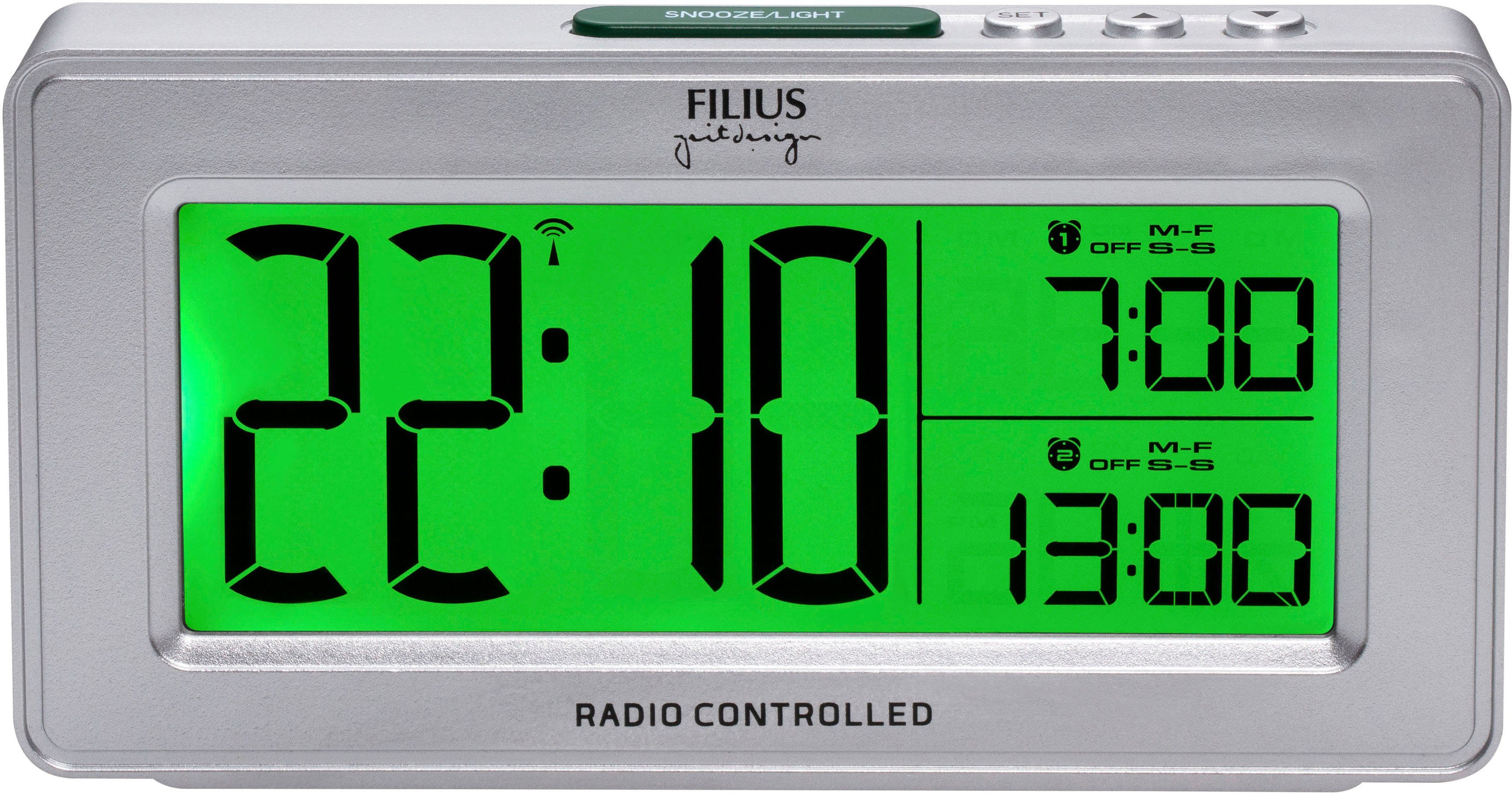 FILIUS zeitdesign Funkwecker 0532-19 günstig online kaufen
