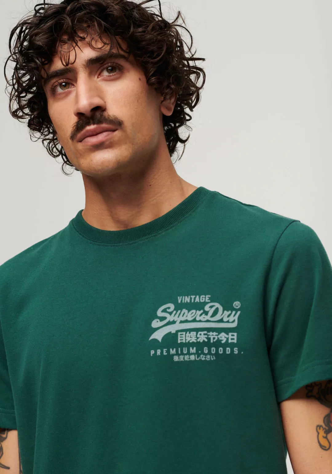 Superdry T-Shirt "CLASSIC VL HERITAGE CHEST TEE" günstig online kaufen