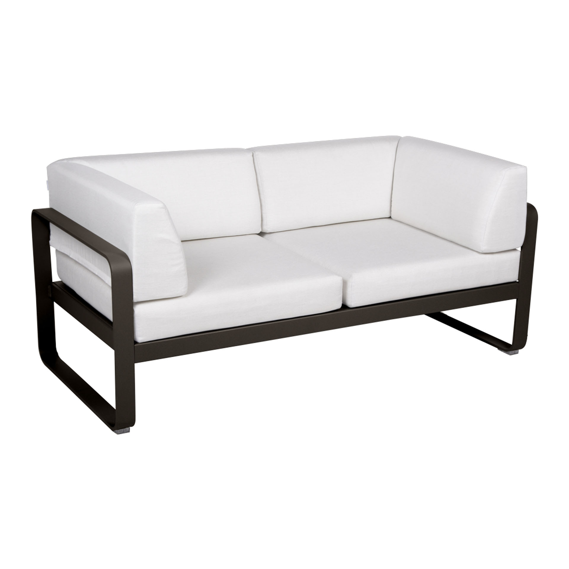 Bellevie 2-Sitzer Club Sofa E3 Tonka 81 Grauweiß günstig online kaufen