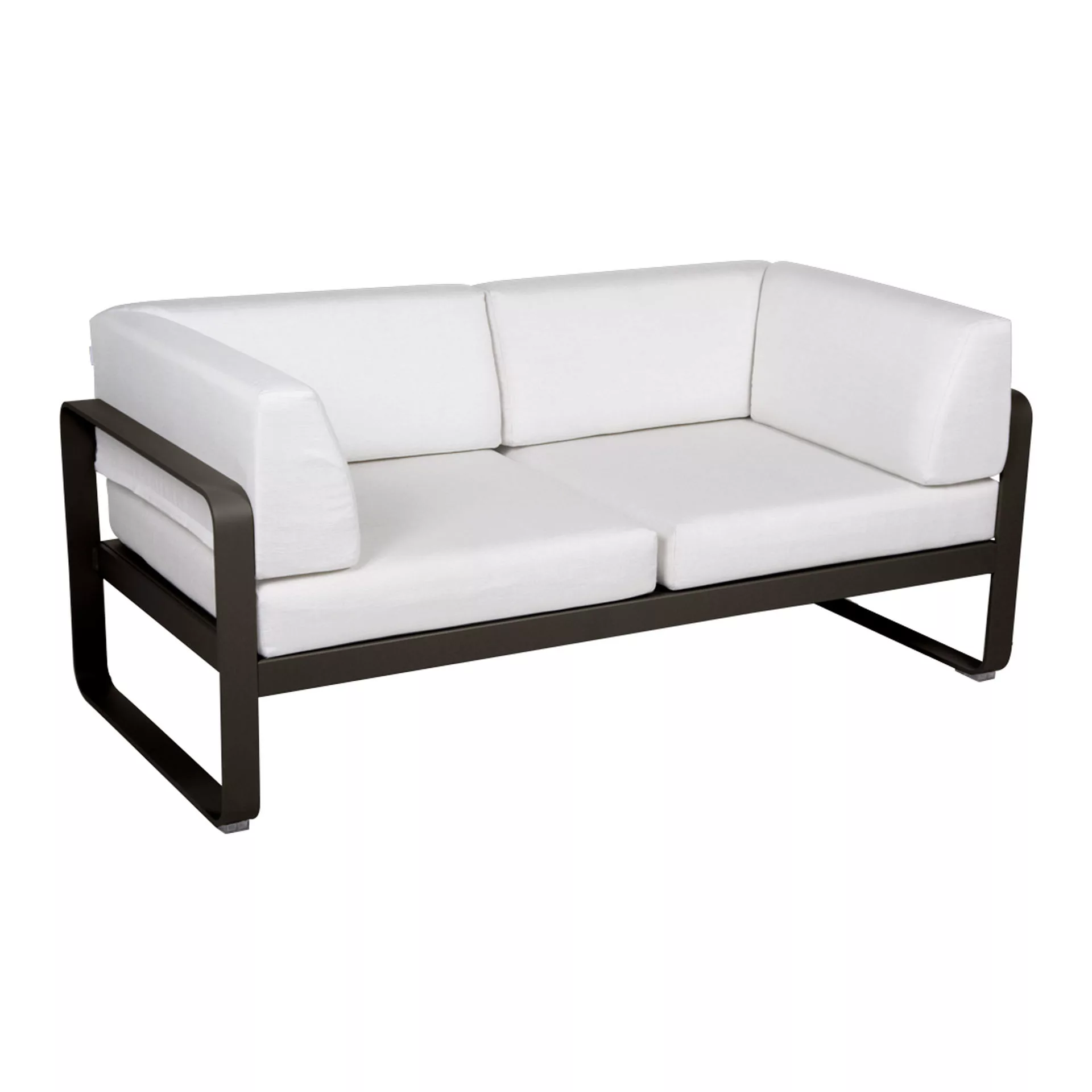 Bellevie 2-Sitzer Club Sofa E3 Tonka 81 Grauweiß günstig online kaufen