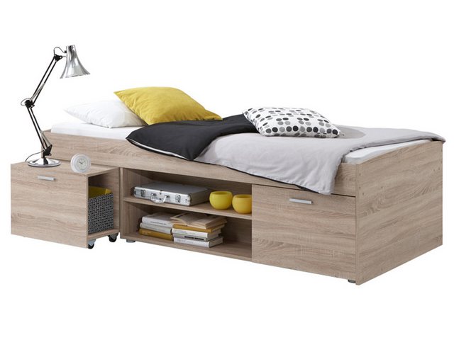 FMD Möbel Bett 203,5 x 58,5 x 95,5 cm (B/H/T) günstig online kaufen