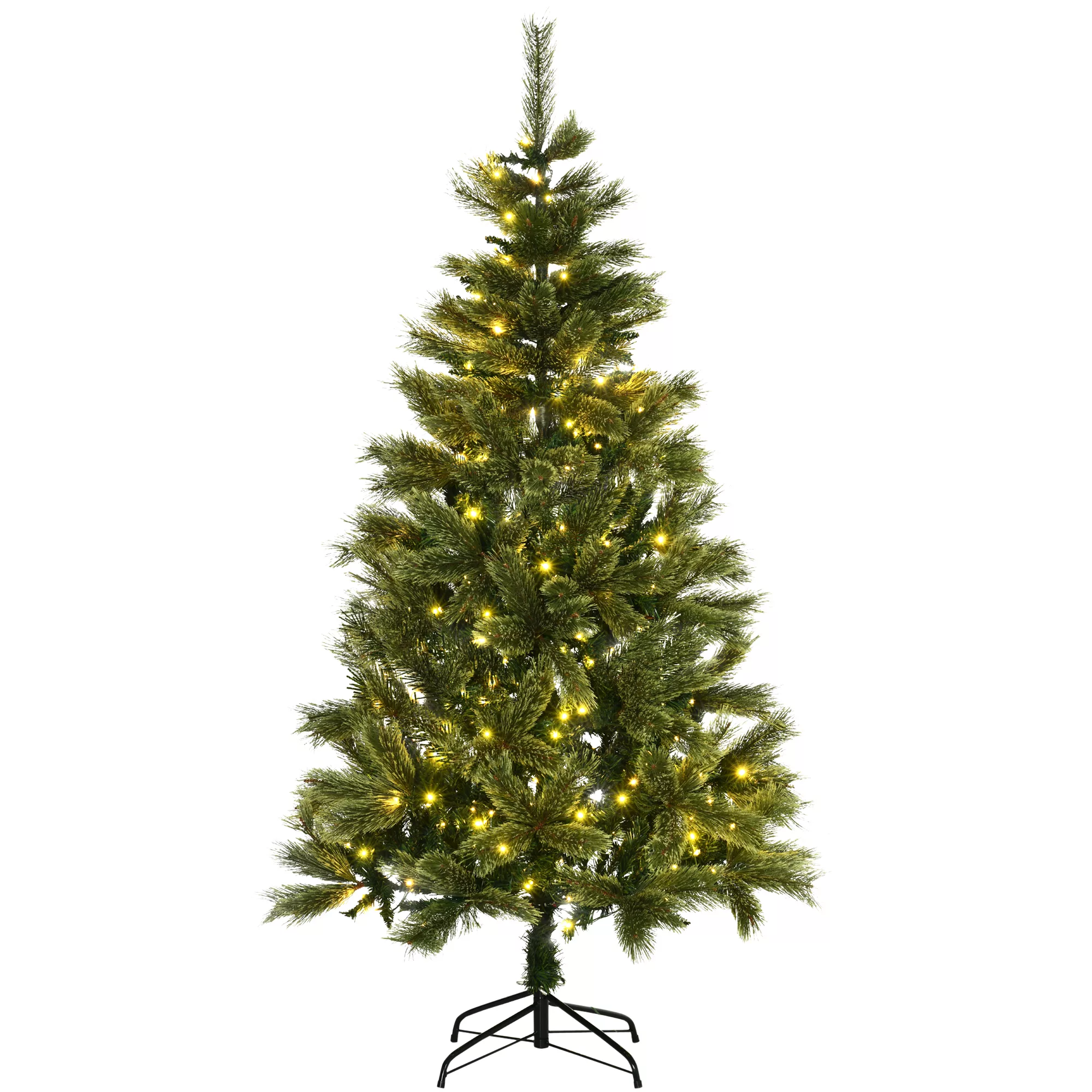 HOMCOM Weihnachtsbaum mit Standfuß 180 cm Künstlicher Tannenbaum Christbaum günstig online kaufen
