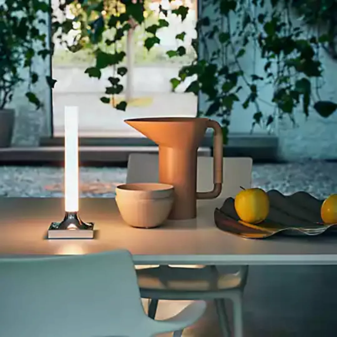 Schnurlosleuchte Goodnight LED plastikmaterial beige - Kartell - Beige günstig online kaufen