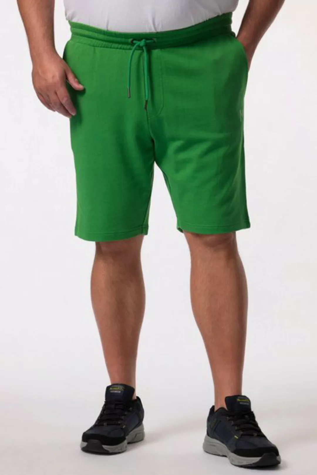 Men Plus Bermudas Men+ Sweatbermuda Basic Elastikbund bis 8 XL günstig online kaufen