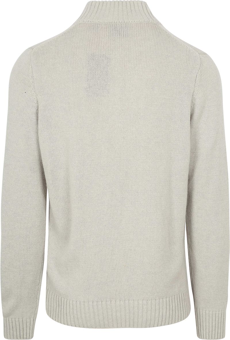 NZA Half Zip Pullover Wool Mix Adan Greige - Größe XXL günstig online kaufen