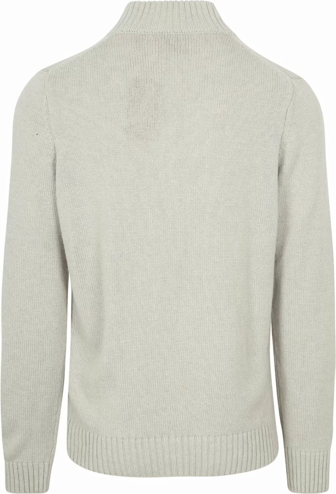 NZA Half Zip Pullover Wool Mix Adan Greige - Größe XL günstig online kaufen